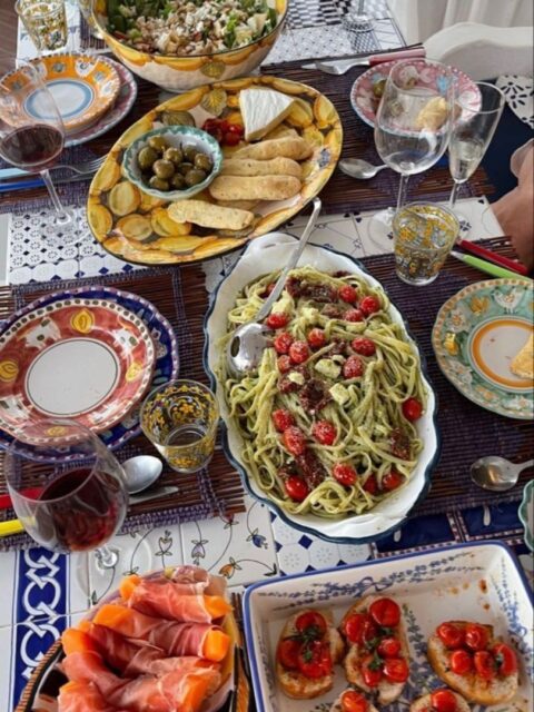 italian dinner party